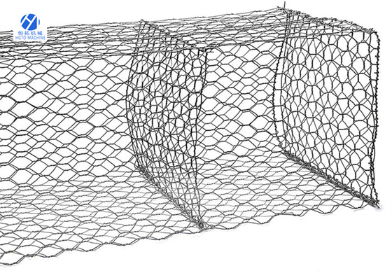蛇籠箱の六角形の友好的な100x120mm耐火性のEcoを金網