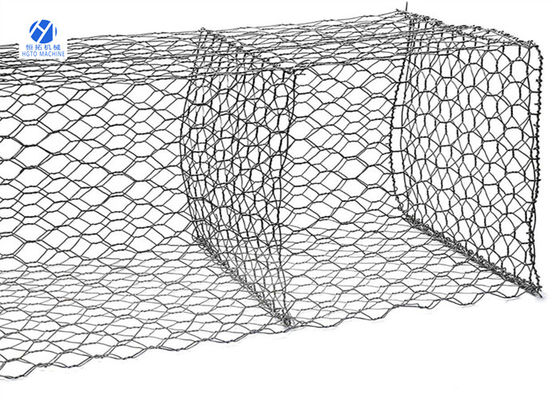 蛇籠箱の六角形の友好的な100x120mm耐火性のEcoを金網